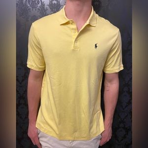 MENS: Ralph Lauren Mens Yellow Collard Shirt
